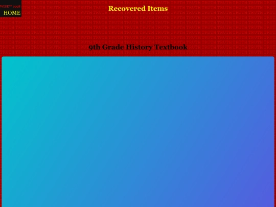 RecoveredItems screenshot