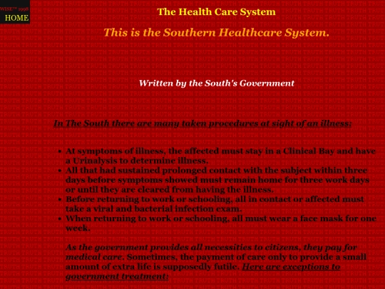 healthcare screenshot