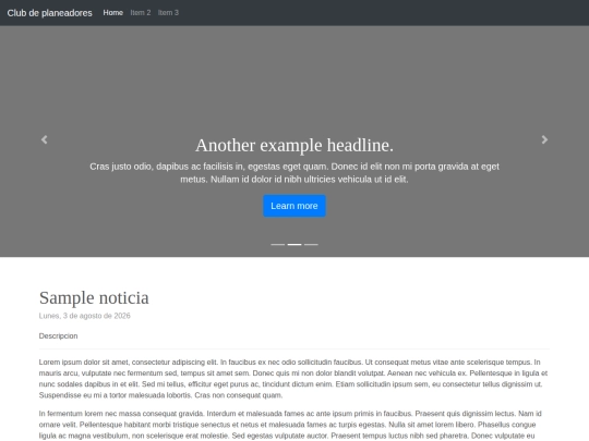 clubplaneadores screenshot