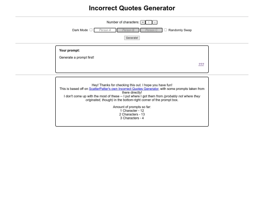 incorrect-quotes-generator screenshot