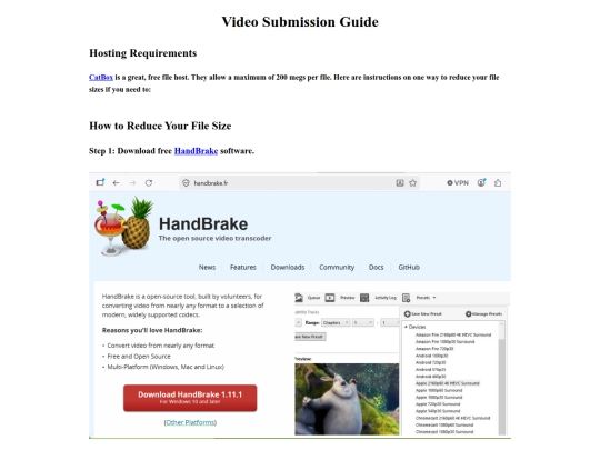 tutorials/filesize screenshot