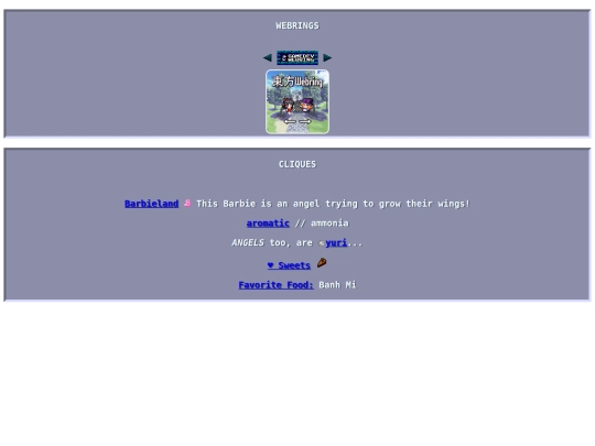 cliques screenshot