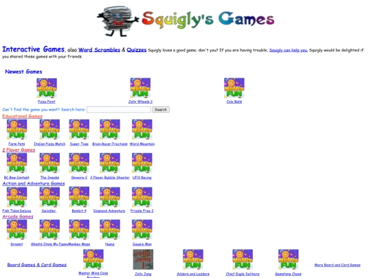 games screenshot