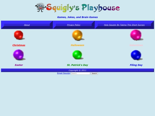 holidays screenshot
