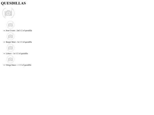 quesdilla screenshot