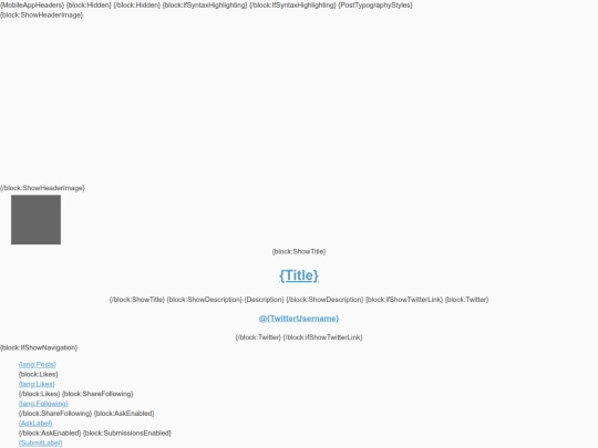 tumblr/tumblrtheme screenshot