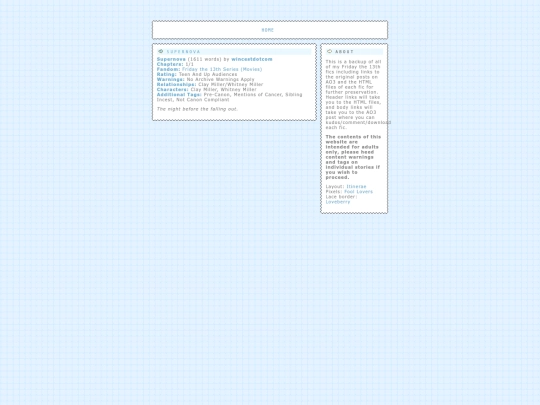 friday screenshot