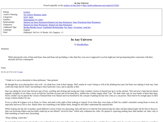 my_fanfiction/In_Any_Universe screenshot