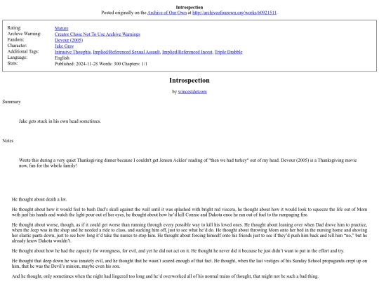 my_fanfiction/Introspection screenshot