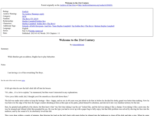 my_fanfiction/Welcome_to_the_21st screenshot