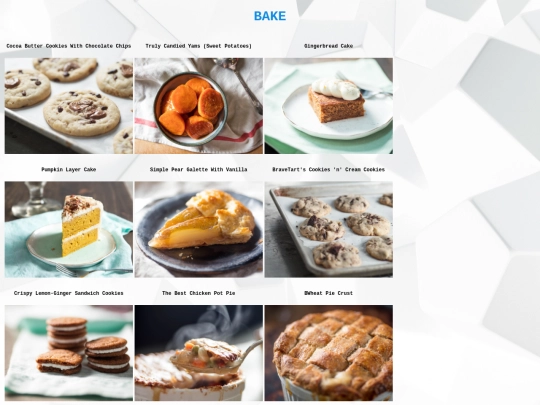 baking screenshot