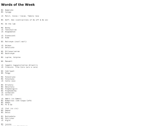 connwall/words-of-the-week screenshot