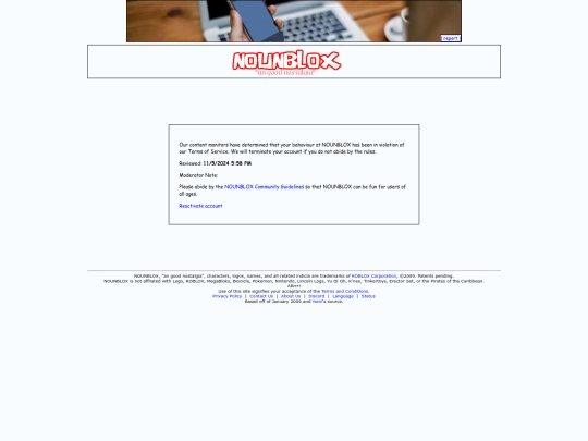 nounbloxrebornarchive screenshot