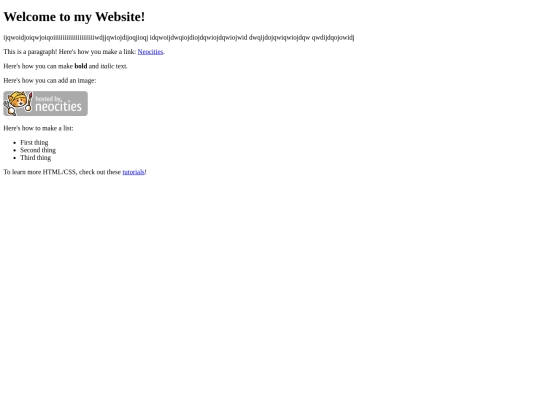 test screenshot
