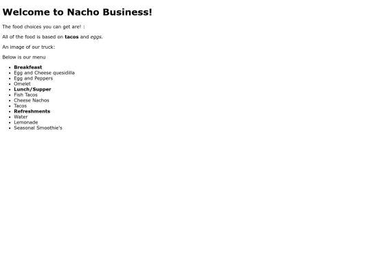 index screenshot