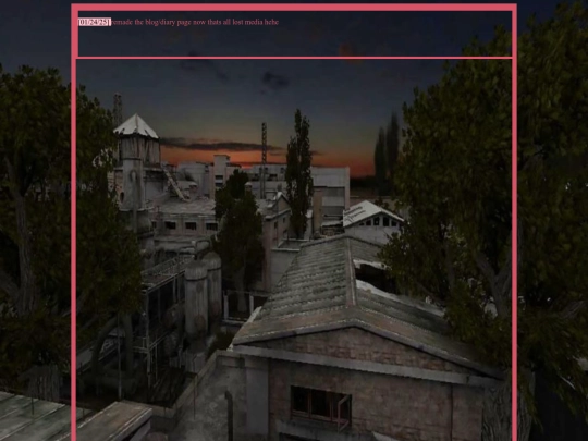blog screenshot