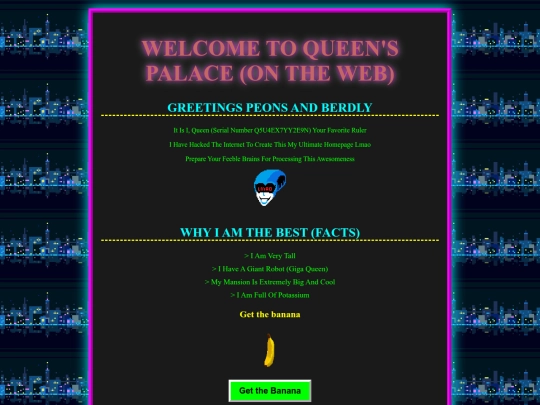 MyAmazingWebsite screenshot