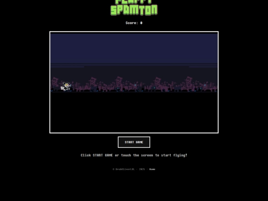games/flappyspamton screenshot