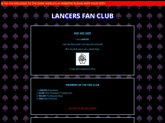lancersfanclubdotcom screenshot