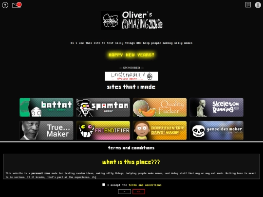 test screenshot