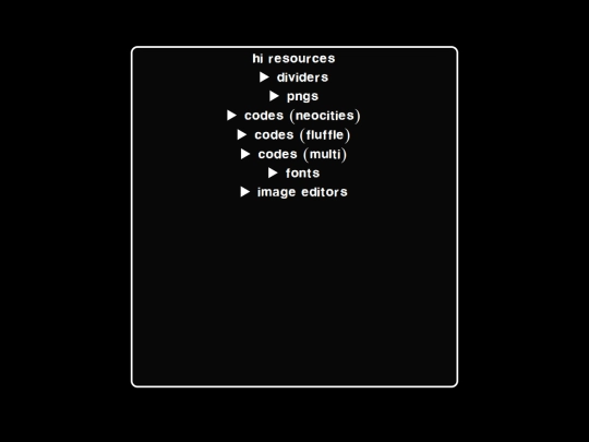 resources screenshot