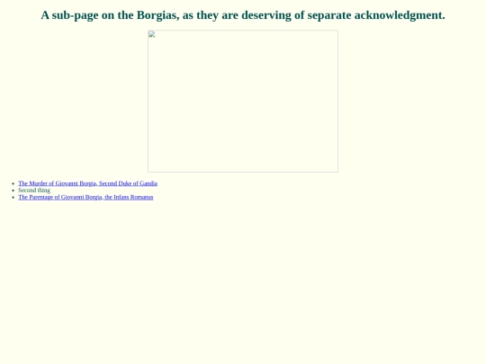 borgia screenshot