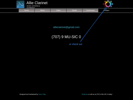 contact screenshot