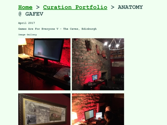 ANATOMY_GAFE screenshot