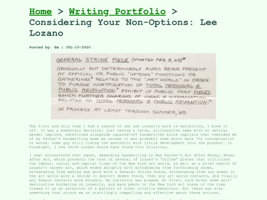 Lozano screenshot