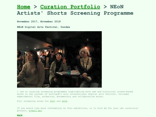 NEoNScreening screenshot