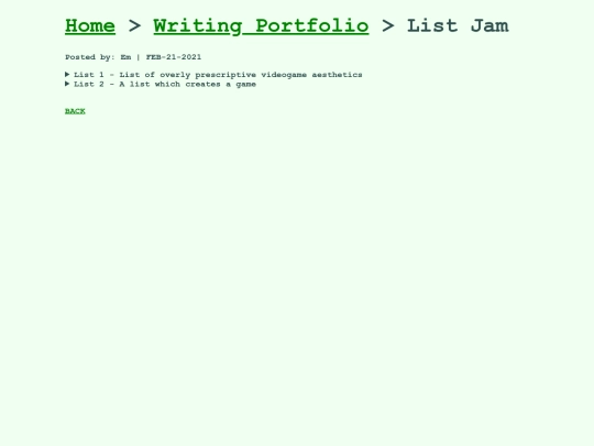listjam screenshot