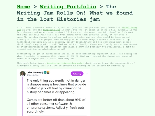 losthistoriesjam screenshot