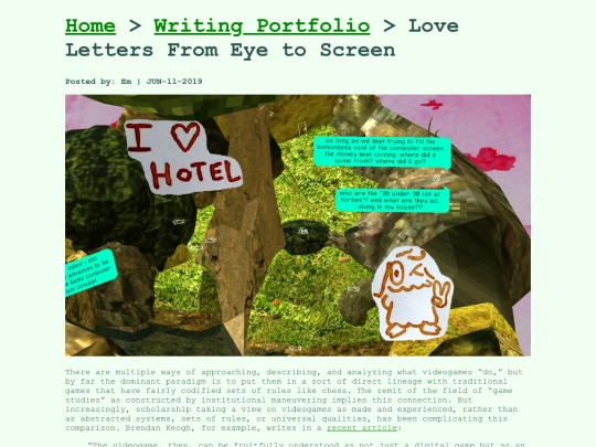 lovepostcards screenshot