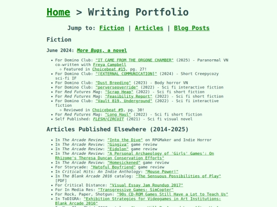 writing screenshot