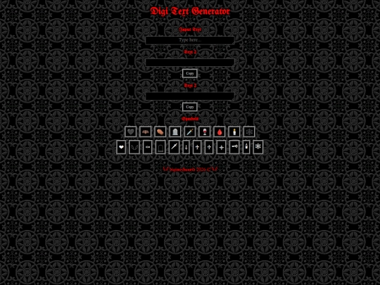 digitextgenerator screenshot
