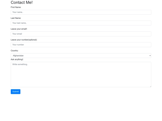 contactme/contactme screenshot
