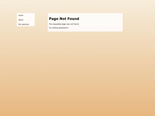 not_found screenshot