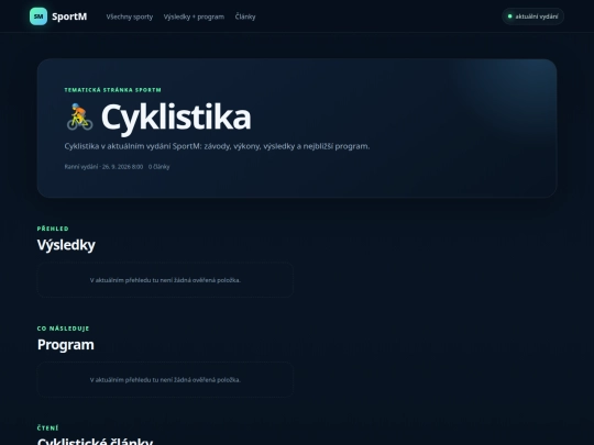 sport/cyklistika screenshot
