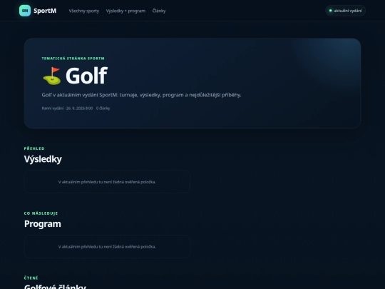 sport/golf screenshot