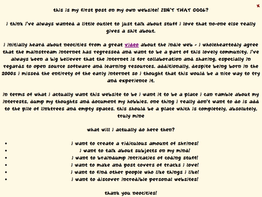 thoughts/my-first-website screenshot