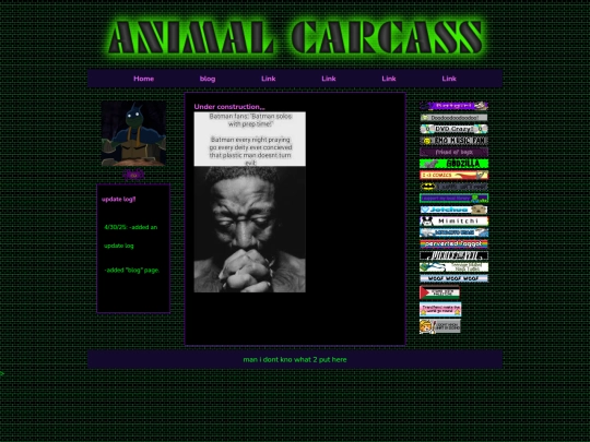 blog screenshot
