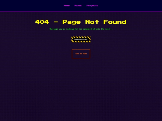 not_found screenshot