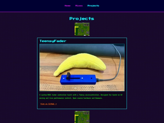 projects screenshot