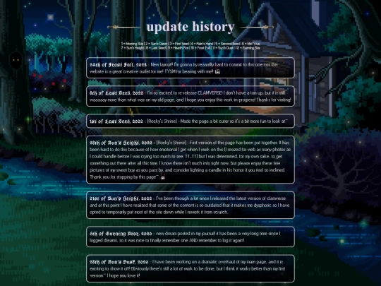 updates screenshot