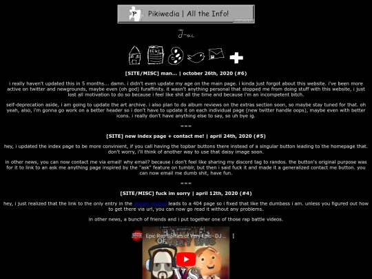 blog screenshot