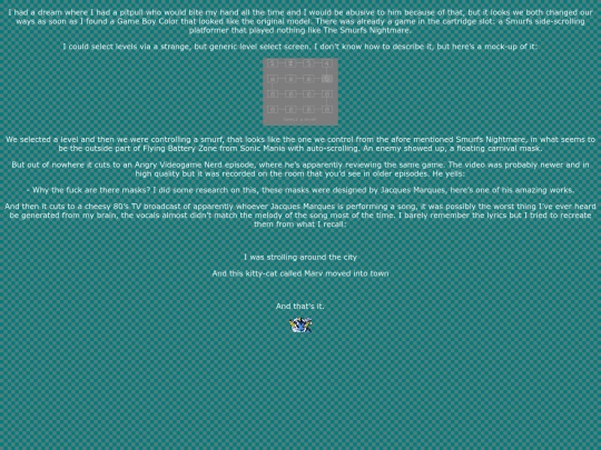 extras/dreamjournal/2020/march/28 screenshot