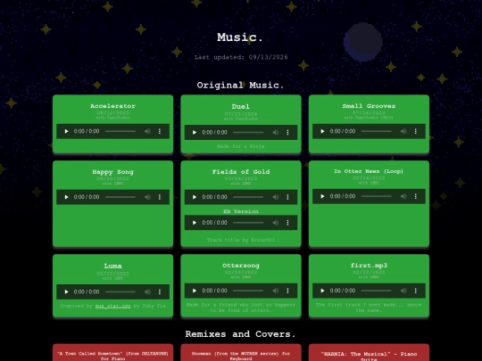 music screenshot