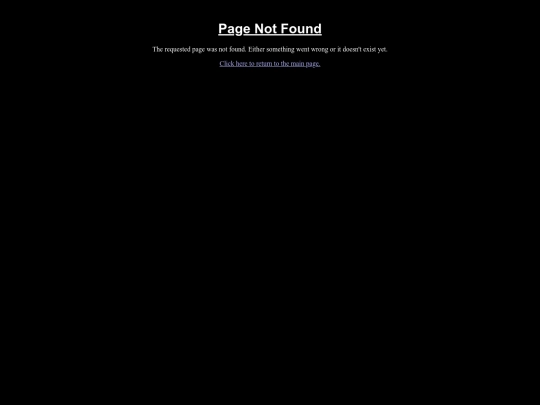 not_found screenshot