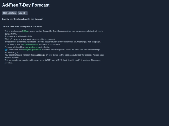 free-weather screenshot