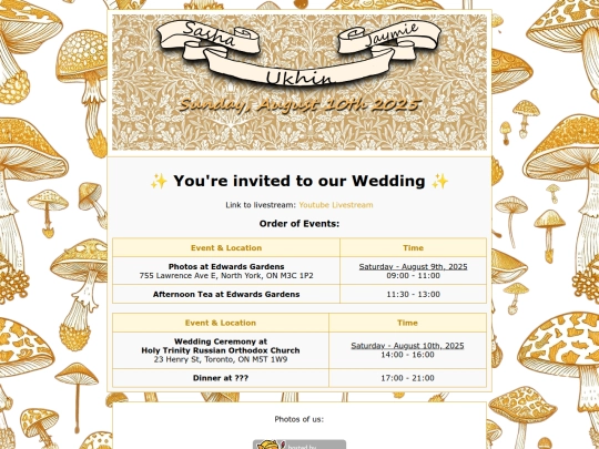 wedding screenshot
